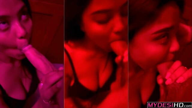 Amateur Desi Girl Sloppy Blowjob – Desikahani Porn Video