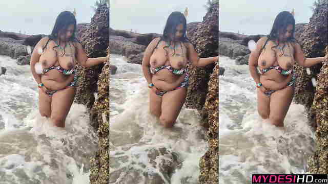 Amateur Hotwife Beach Exposure: Outdoor Flashing & Boob Flash Video