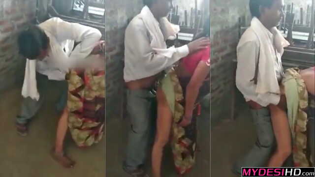 Authentic Desi Majdoor: Local Aunty’s Wild Hardcore Session