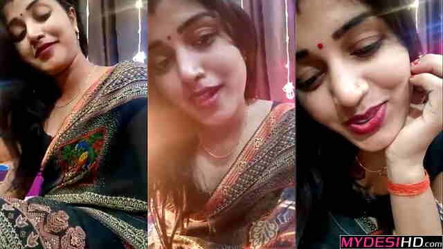 Beautiful Sexy Bhabhi Teasing & Showing – Full HD Desi Viral Live MMS Video