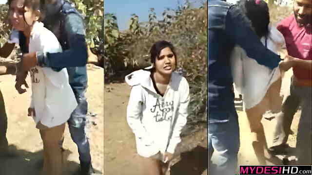 Caught Desi GF Risky Outdoor Romance with Lover – Indian Viral Leaked MMS