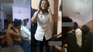 College Student Sudishka Goes Wild – Drunk Group Sex & Intense DP After-Party
