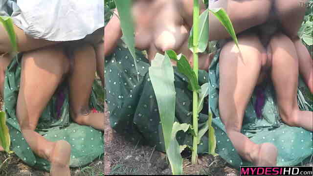 Dehati Bhabhi Jungle Sex – Shaved Pussy & Hard Anal Pounding