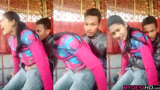 Desi Couple Outdoor Sex Video: Real Indian Public Park Caught MMS Full HD