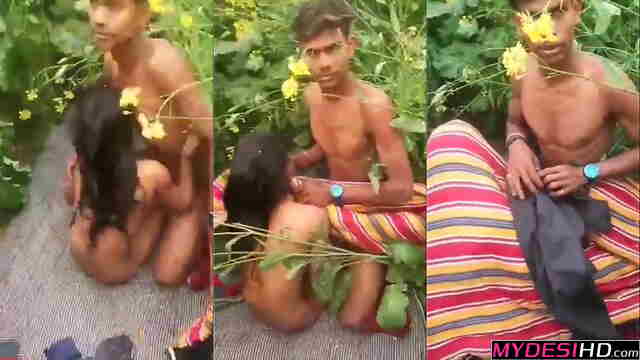 Desi Khet Sex MMS β Amateur Couple Caught Having Fun in Village Fields