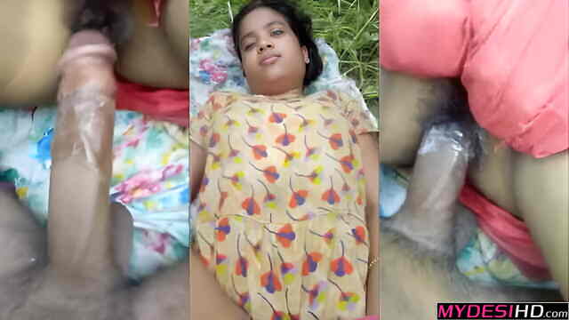 Exclusive Rajasthani Desi MMS –  Local Girl Outdoor Fucking XXX