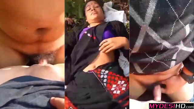 Exotic Housewife Gets Shaved Pussy Pounded Outdoors in the Jungle – Intense Amateur Action