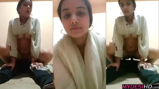 Hot Amateur Teen Girl Riding Boyfriend’s Big Cock – POV Sex Tape
