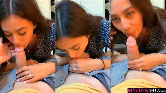 Hot Sexy Babe Romantic Blowjob: Sensual Amateur BJ Tease MMS XXX