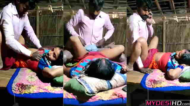 Indian Housewife Cuckold – Desi Bhabhi Fucks In Front Of Husband