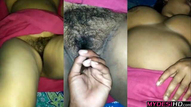 Late Night Missionary Sex: Hot Indian Bhabhi Fucks Brother-in-Law on Bed