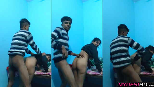 Leaked Desi MMS โ Horny Indian GF Fucked Hard While Standing