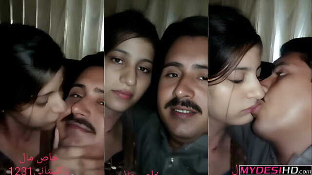 Leaked Pakistani Mms: Cute Girl Private Kiss with Uncle Viral Clip