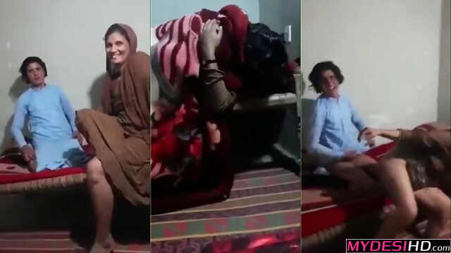 Paki Son and Stepmom Caught in the Act – Full Leaked Family MMS Tape