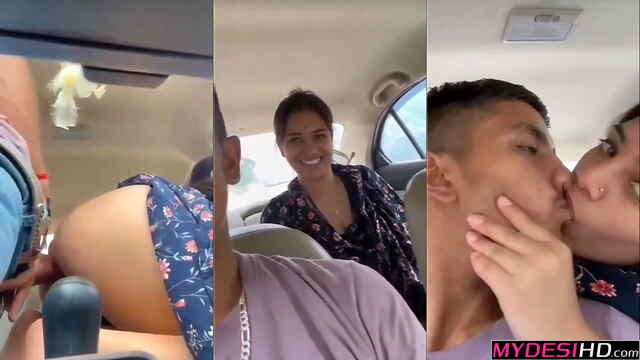 Punjabi Couple Kissing & Having Sex in Car – Viral Desi Tape
