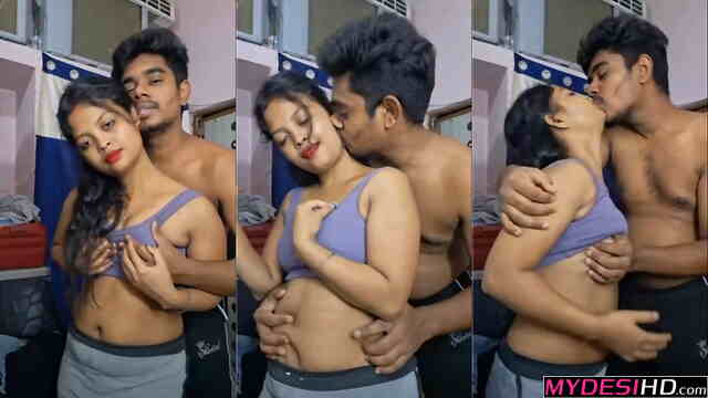 Real Amateur Desi Couple Hard Fucking – Private Homemade MMS Video