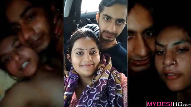 Real Delhi College Couple – Young Indian GF Enjoying Intimate Session with Boyfriend