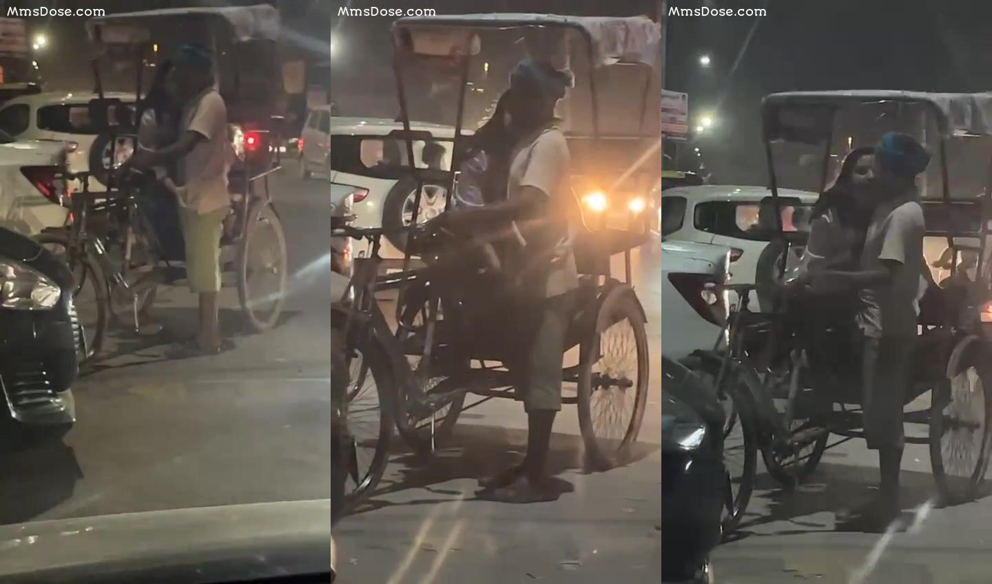 Rich Delhi Bhabhi Secret Encounter with Rickshawala – Viral Handjob Clip