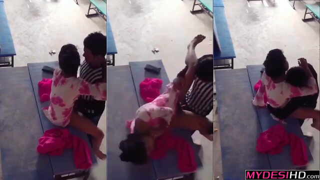 Risky Desi College Couple: Passionate Classroom Sex on Hidden Camera