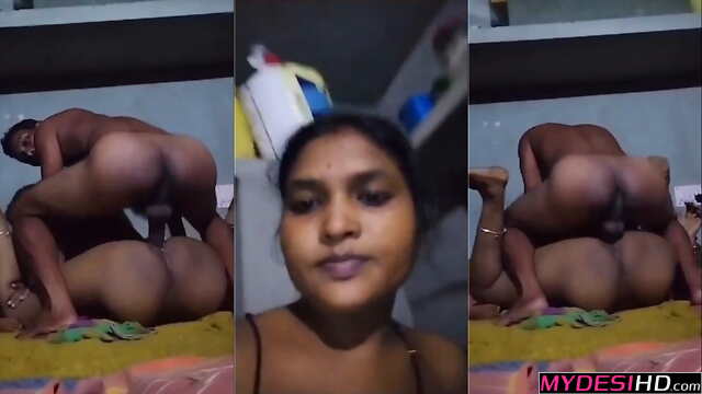 Rough Anal for Sexy Indian Housewife โ Real Village Bhabhi Sex Tape