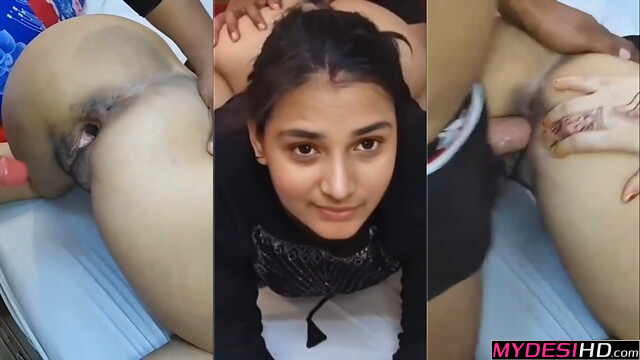Sexy Indian Bhabhi Gives Sloppy Blowjob & Gets Drilled Hard – Indian Desi MMS