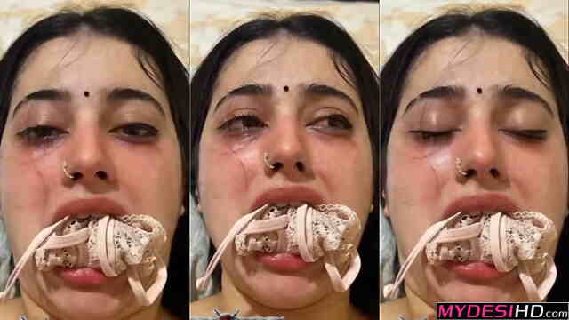 Trending Instagram Leak: Crying Woman with Panties in Mouth Scene