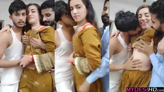Viral Desi MMS: Two Brothers Share Their Sister in Forbidden Taboo Sex