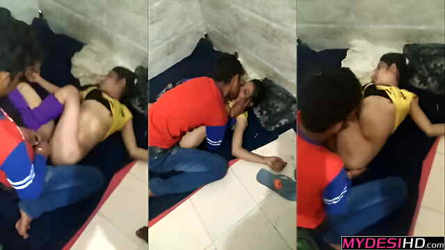 Wild Desi College Threesome: Indian Students Crazy Party Night MMS