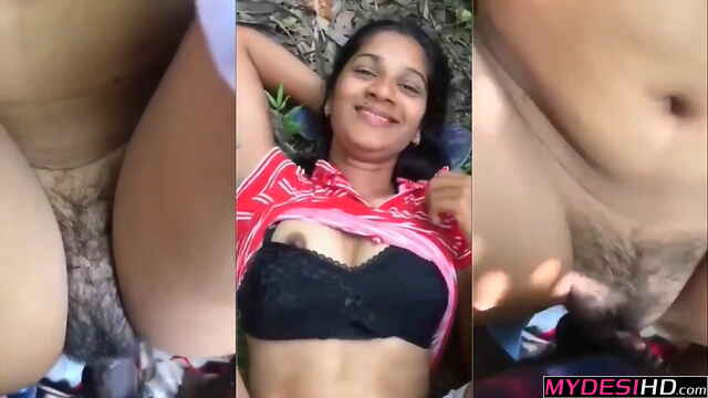 Wild Rain Sex: Passionate Couple Caught in a Backyard Garden Storm